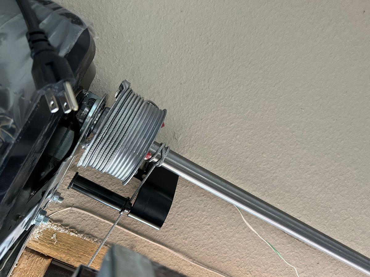 Garage door cable and drum repair in El Paso